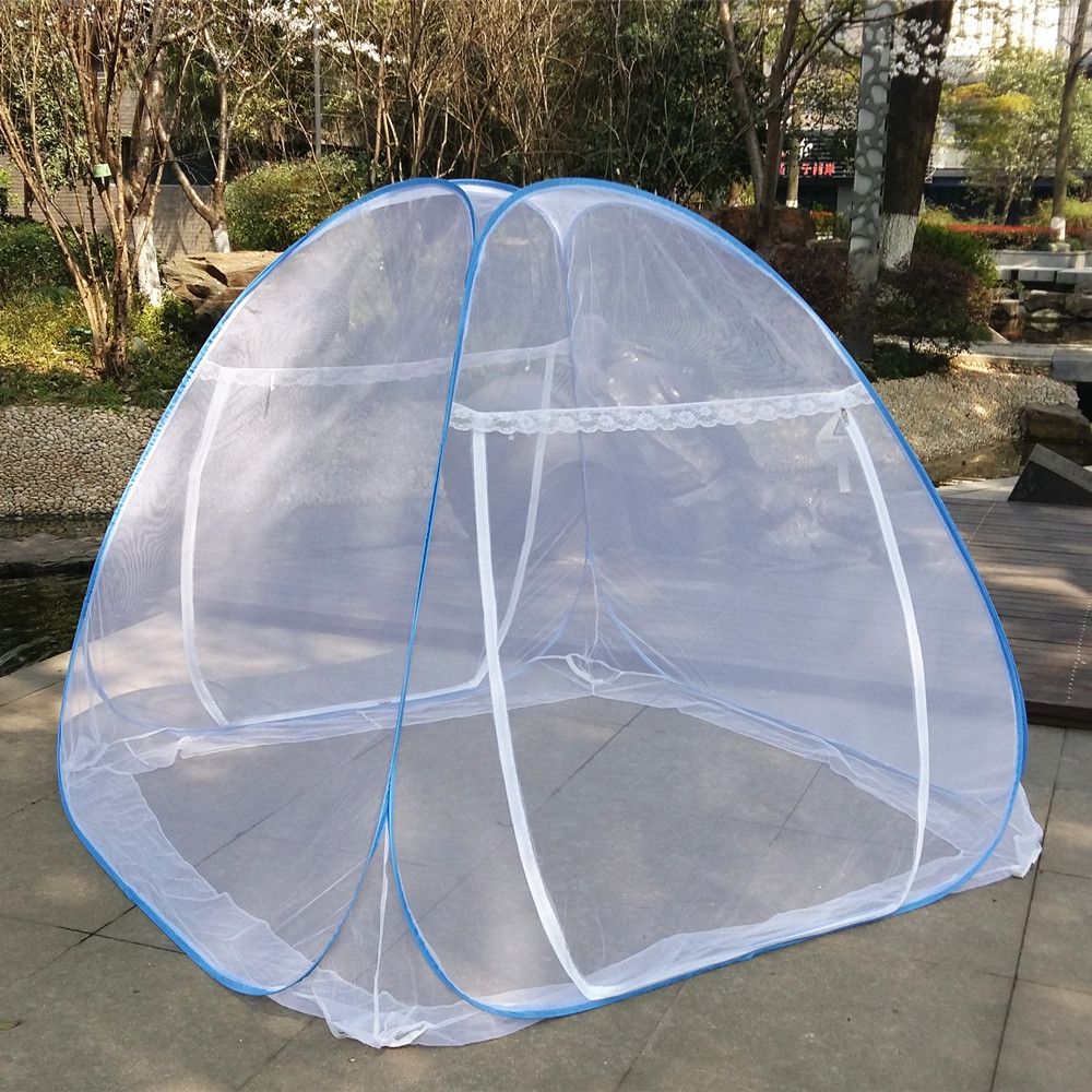 Foldable Tent Mosquito Net For 7x7 Bed