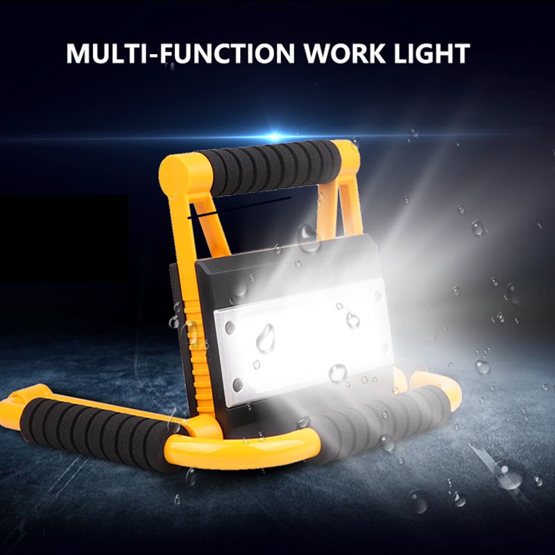 300W LED Work Portable Flood COB Work Lamp Rechargeable