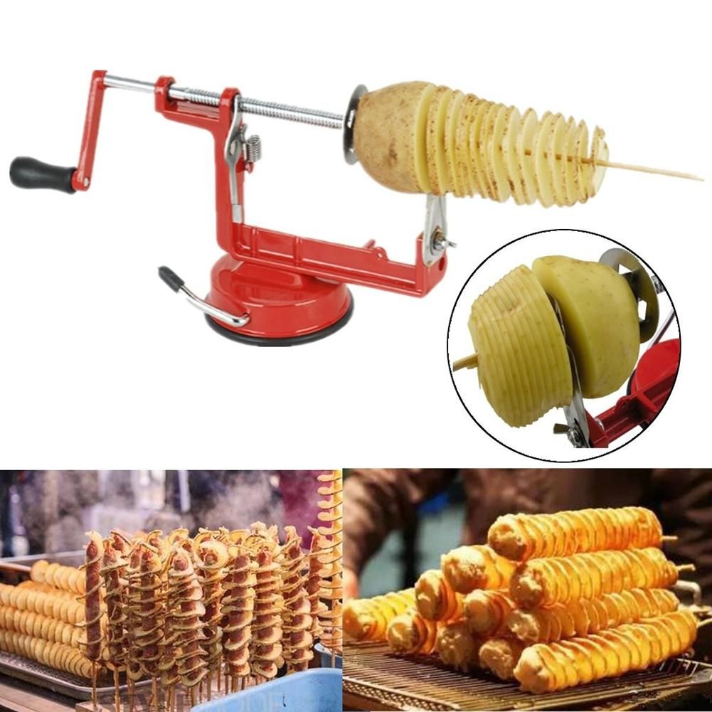 3 In 1 Steel Fruit Potato Apple Machine Peeler Corer Slinky Slicer Cutter Bar Home Hand-cranked Clipping Fruit Potato Peeler WEF