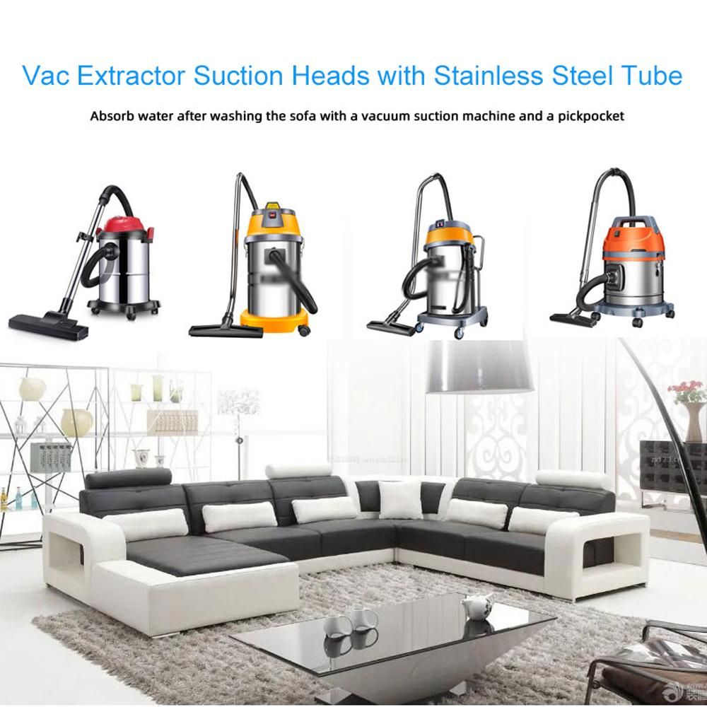 Sofa Washing Machine Vacuum Cleaner Suction Connector Carpet Vac Extractor Attachment Tool Carpet Bed Sheet Cleaning Machine Suction Heads