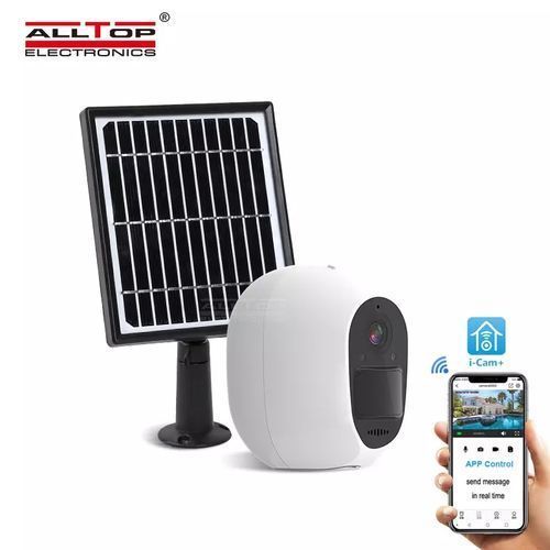 Wireless CCTV Camera Solar Powered Wifi HD 1080P  IP Camera