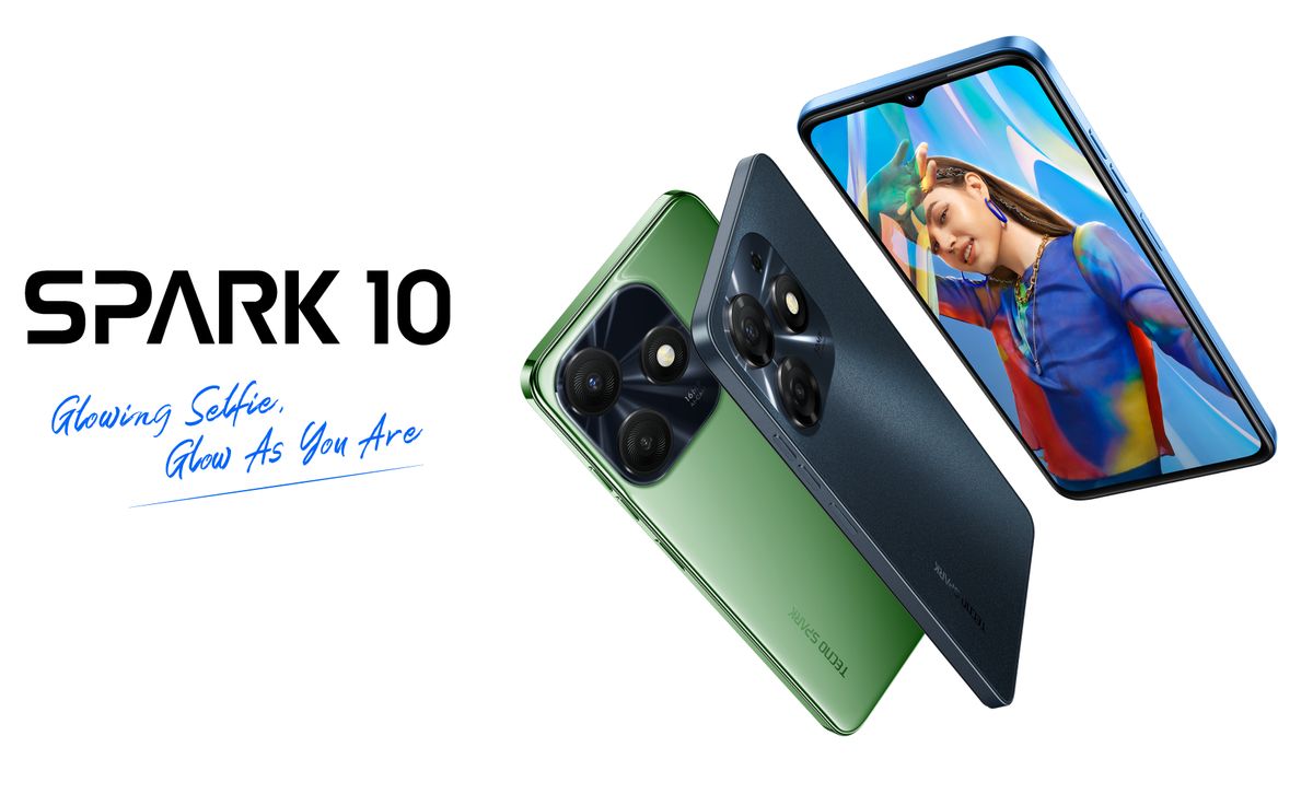 Spark 10(KI5q) 6.6" HD+ 8GB RAM/128GB ROM Android 13 - Black