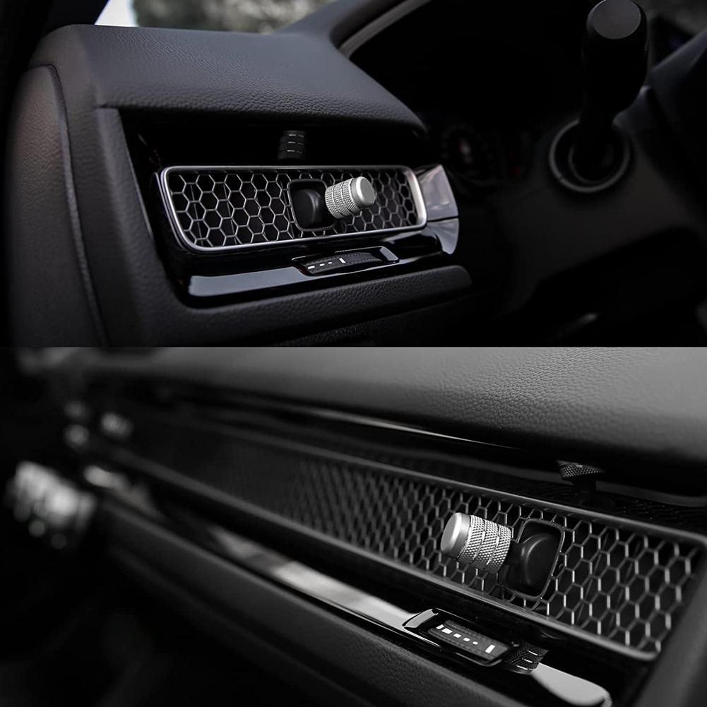 Center Console Air Vent Outlet Cover Trim Cap Switch Knob