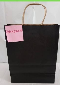 Paper Kraft Bags With Twisted Handles (25cmx33cm)
