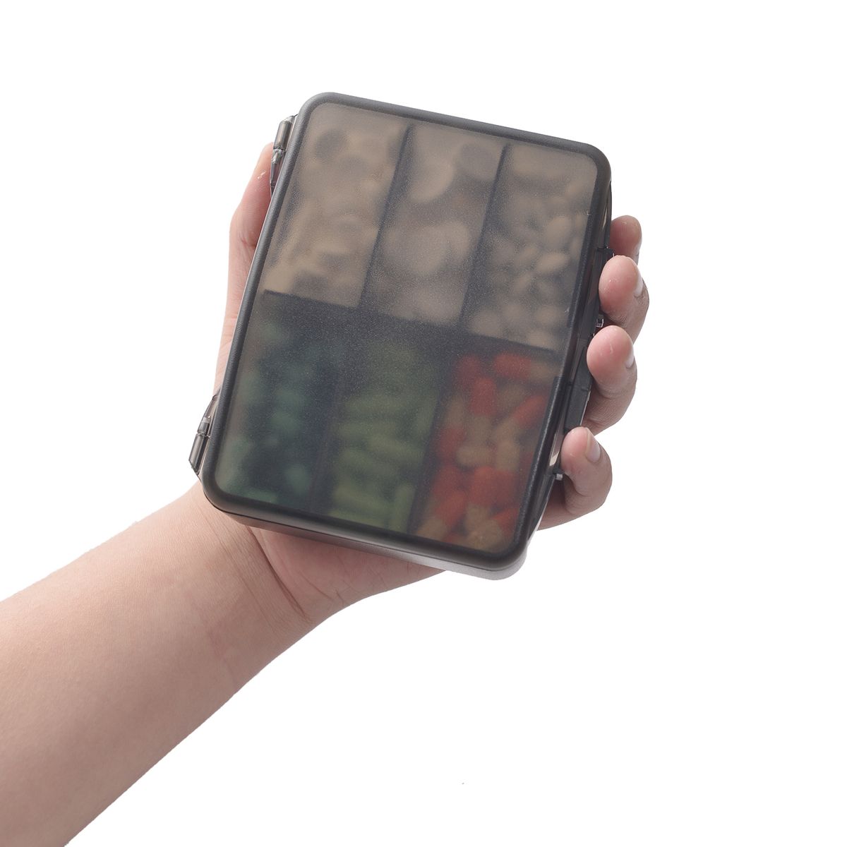High-Capacity Pill Organizer Pill Box Case Daily Medicine