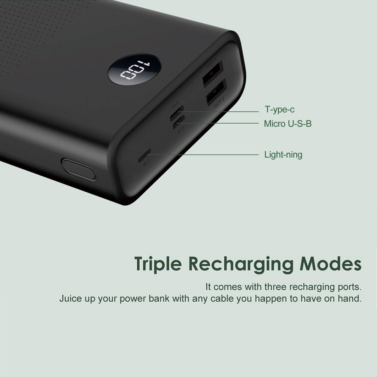 27000mAh Power-Bank OPB-P271D