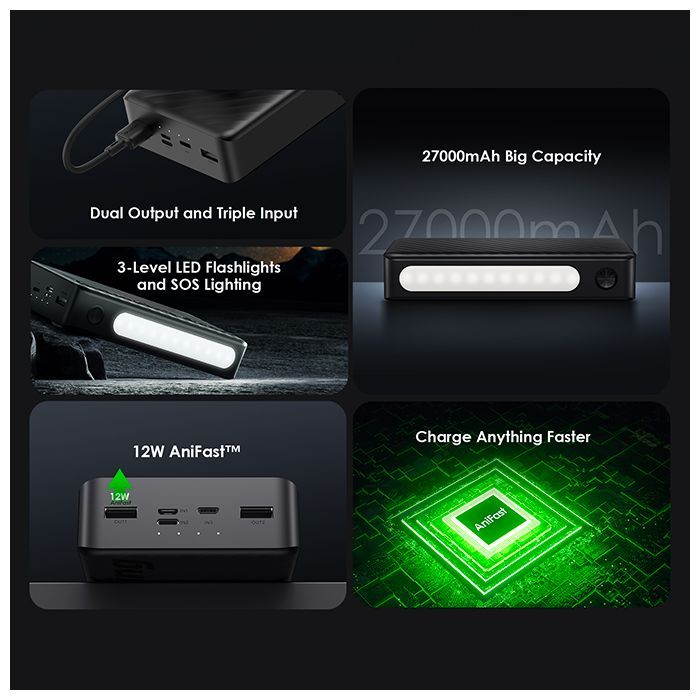 27000Mah Portable Power-Bank