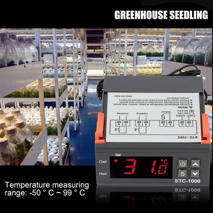 Digital Temperature Controller Thermostat Incubator 12V