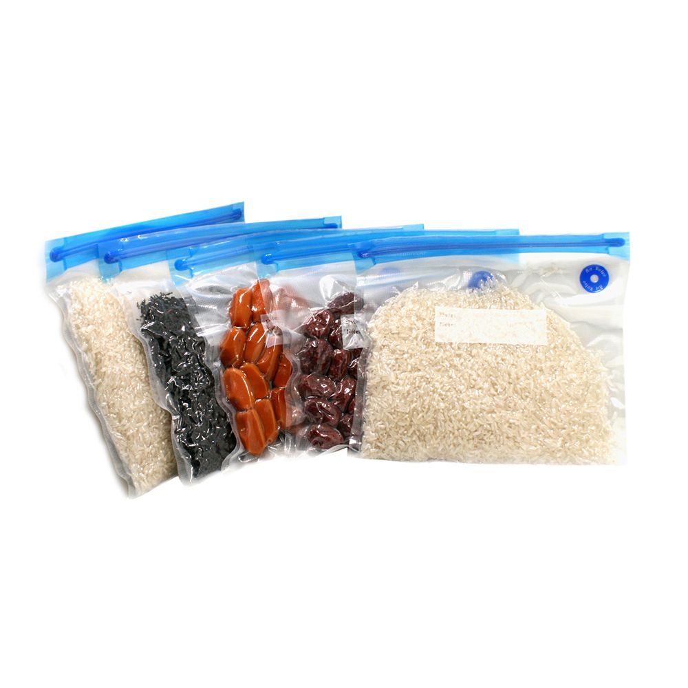 5pcs/set Vacuum Storage Bags Transparent Space Saver Seal