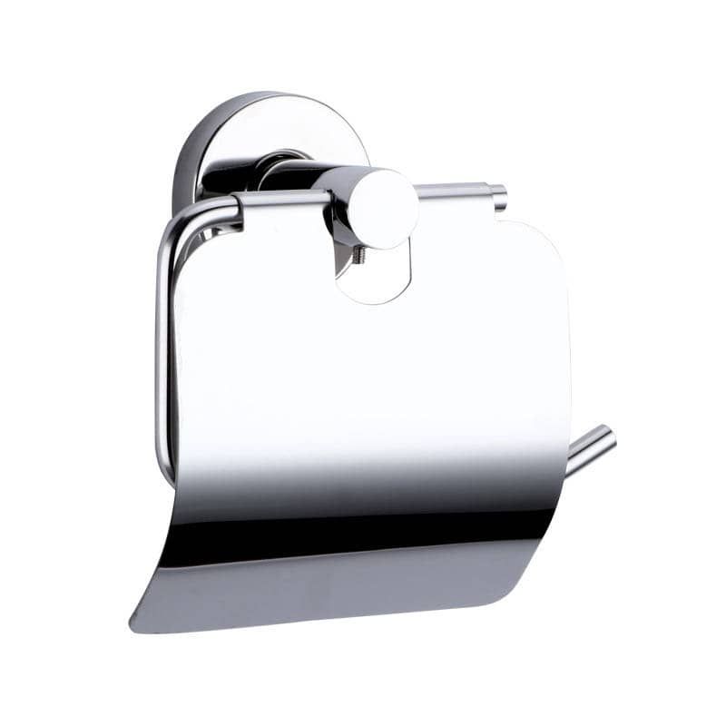 Alumimum Roll Toilet Paper Tissue Holder Circle Base