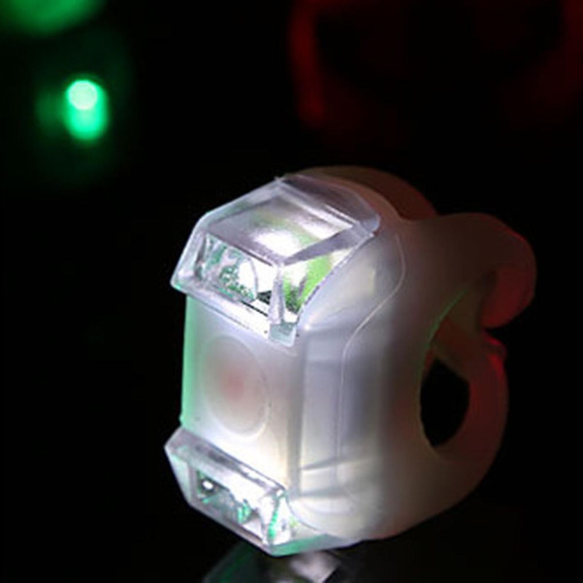 Bicycle Lamp Cycling Safety Warning Light White