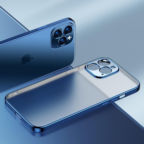 Privacy Case For Iphone 12 Pro Max - Blue