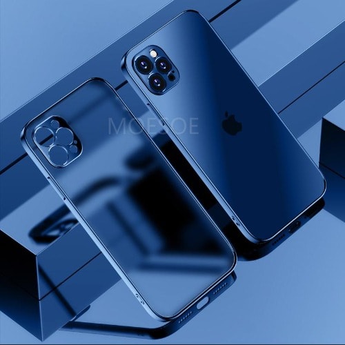 Privacy Case For Iphone 12 Pro Max - Blue