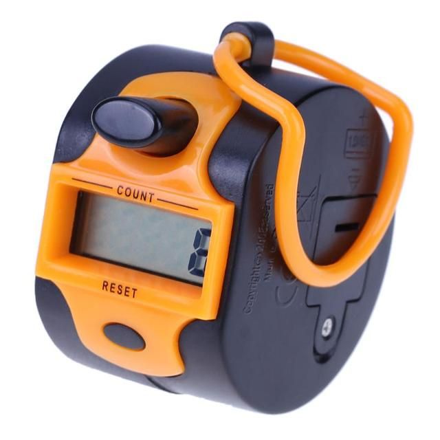 Mini Digital Hand Held Tally Clicker Counter 5 Digit Number