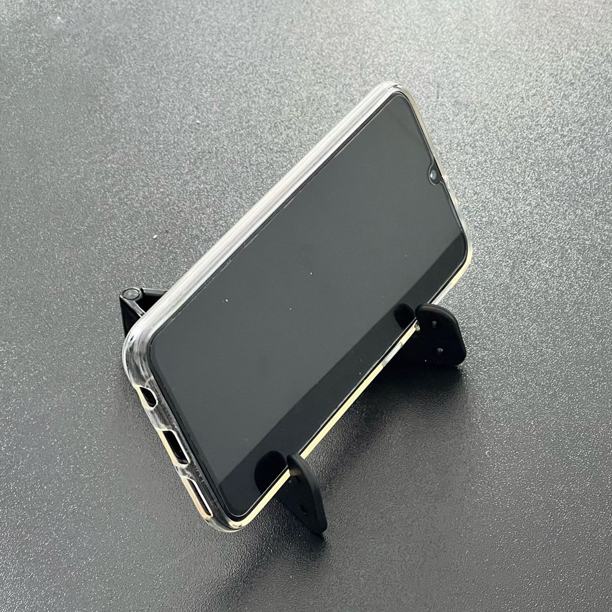 Phone Stand   Simple Style Tablet Phone Support Black