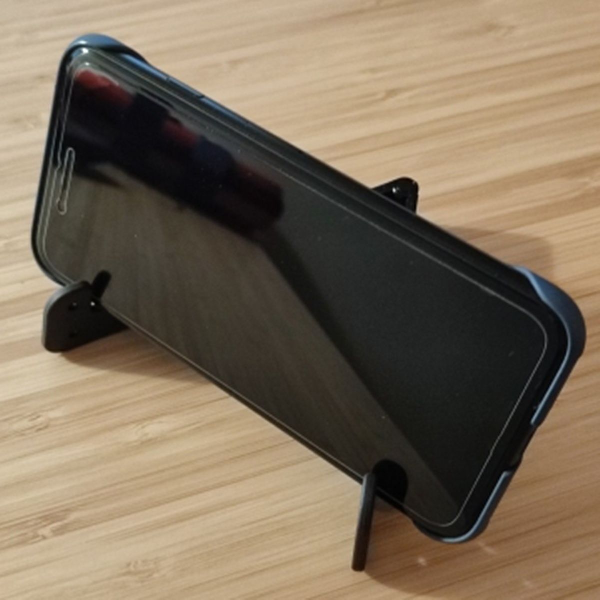 Phone Stand   Simple Style Tablet Phone Support Black