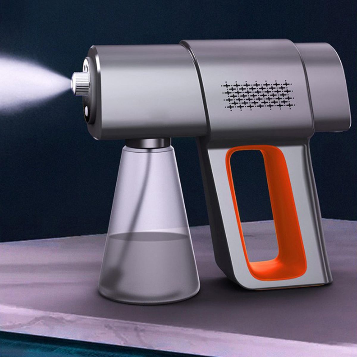 Sprayer Adjustable Mist  Sanitizer  Barber Shop Gray