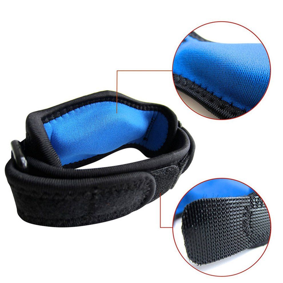 Tennis Elbow Su Ort Strap Brace Golf Forearm Pain Relief-black