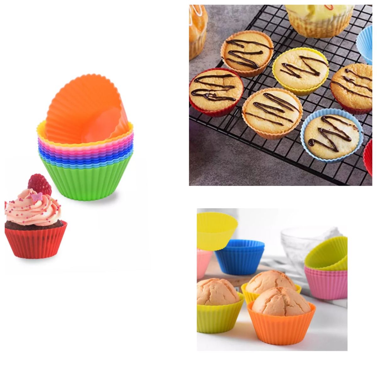 Silicon Mold For Cup Cake,muffin,jelly,cakes
