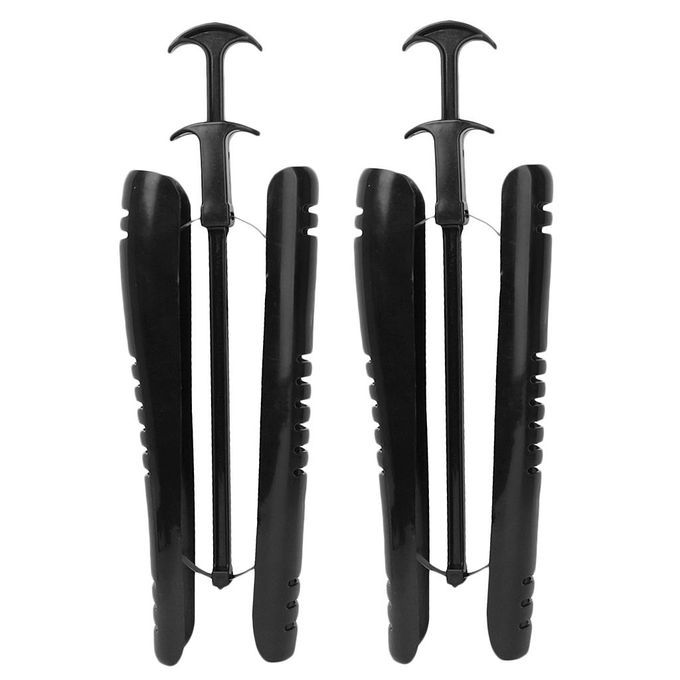 Pack Of 2 Boot Stretcher / Shoe Tree Shoes Shape Keeper With Handle -