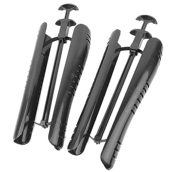Pack Of 2 Boot Stretcher / Shoe Tree Shoes Shape Keeper With Handle -