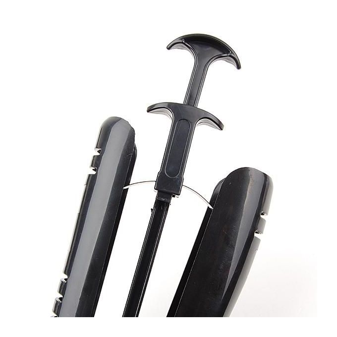 Pack Of 2 Boot Stretcher / Shoe Tree Shoes Shape Keeper With Handle -