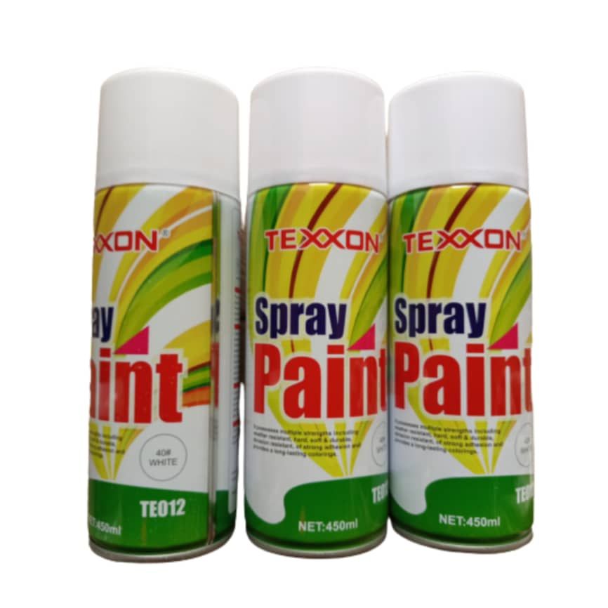 Spray Paint (white) 3pcs 450ml