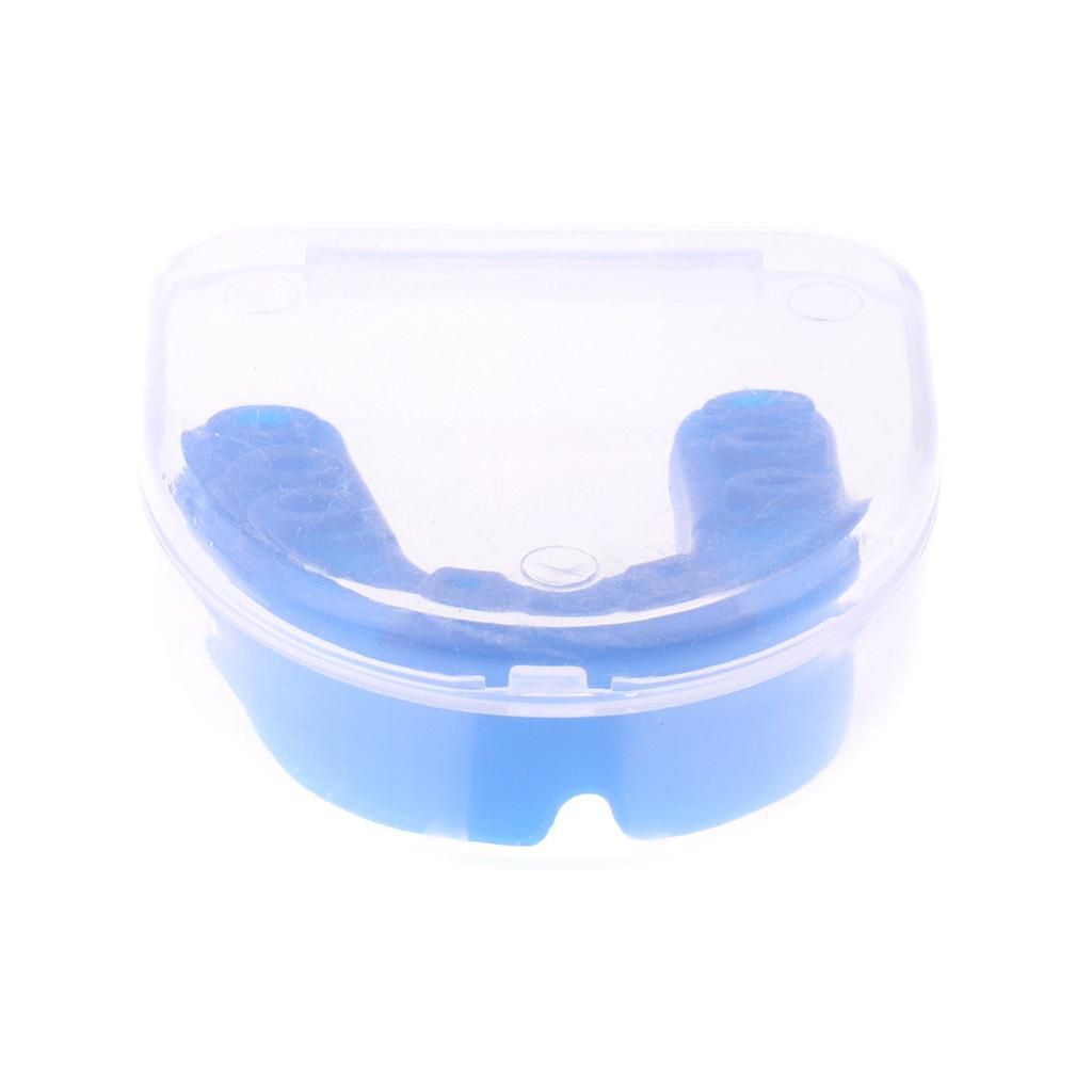 Sports Mouthguard Gum Shield Mouth Guard Boxing MMA Teeth Blue