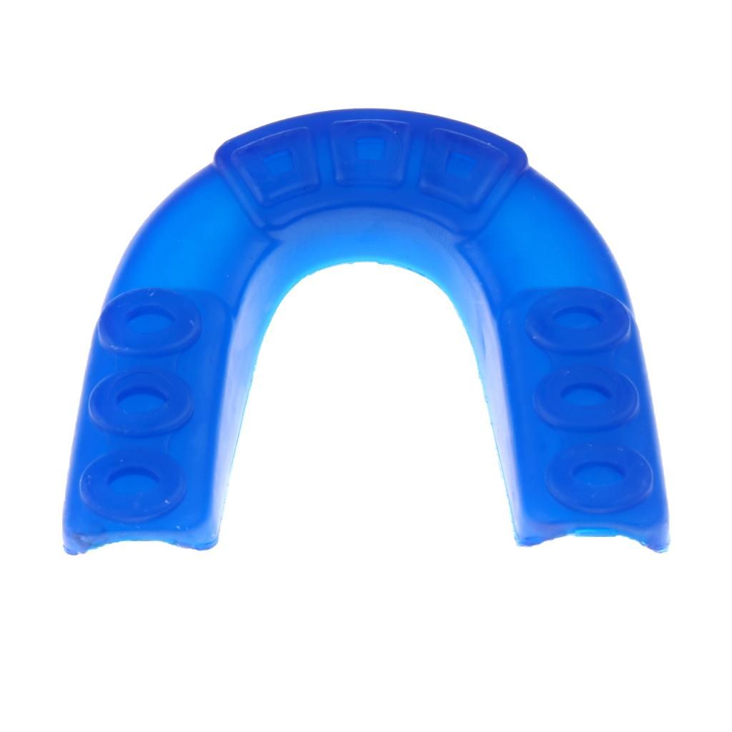 Sports Mouthguard Gum Shield Mouth Guard Boxing MMA Teeth Blue