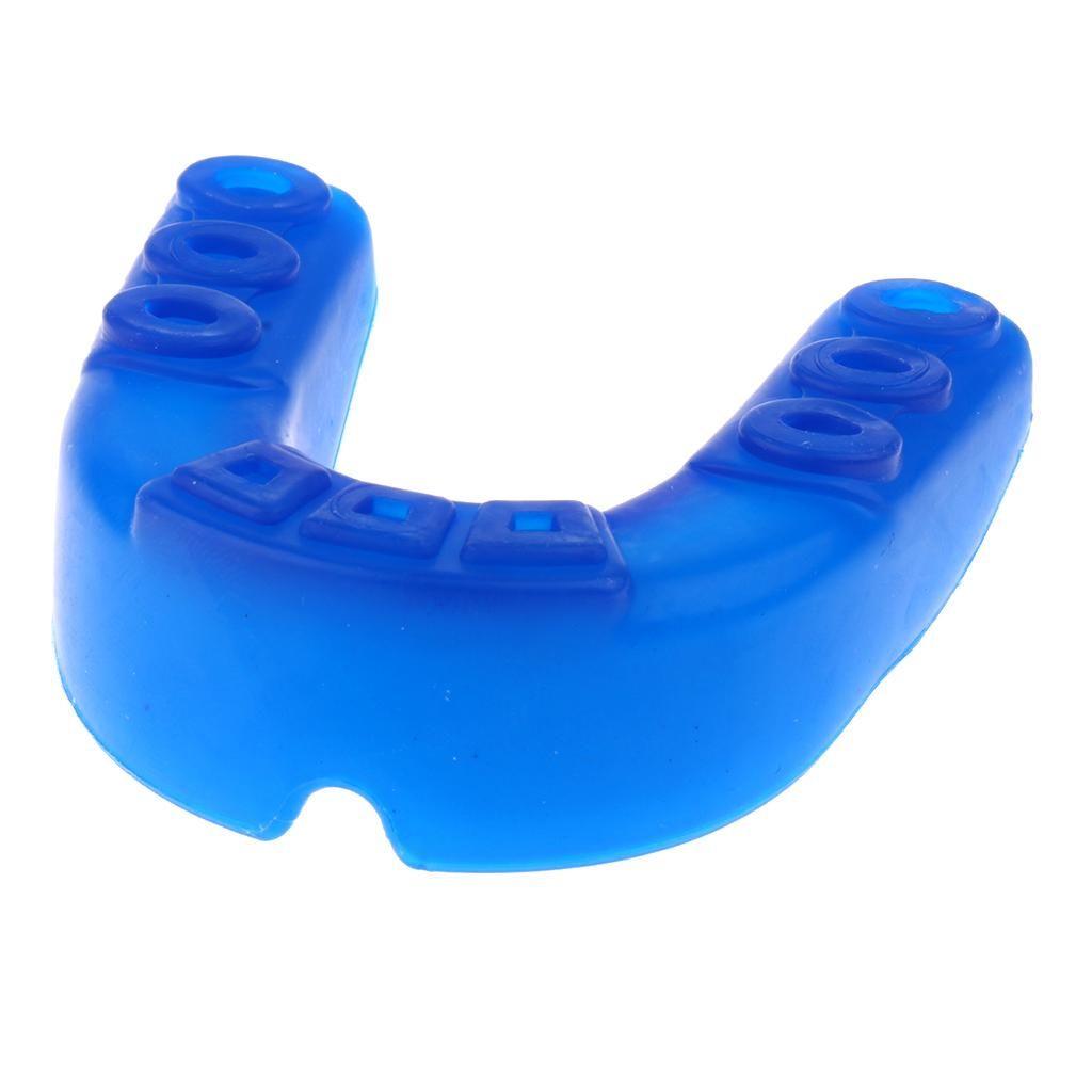 Sports Mouthguard Gum Shield Mouth Guard Boxing MMA Teeth Blue
