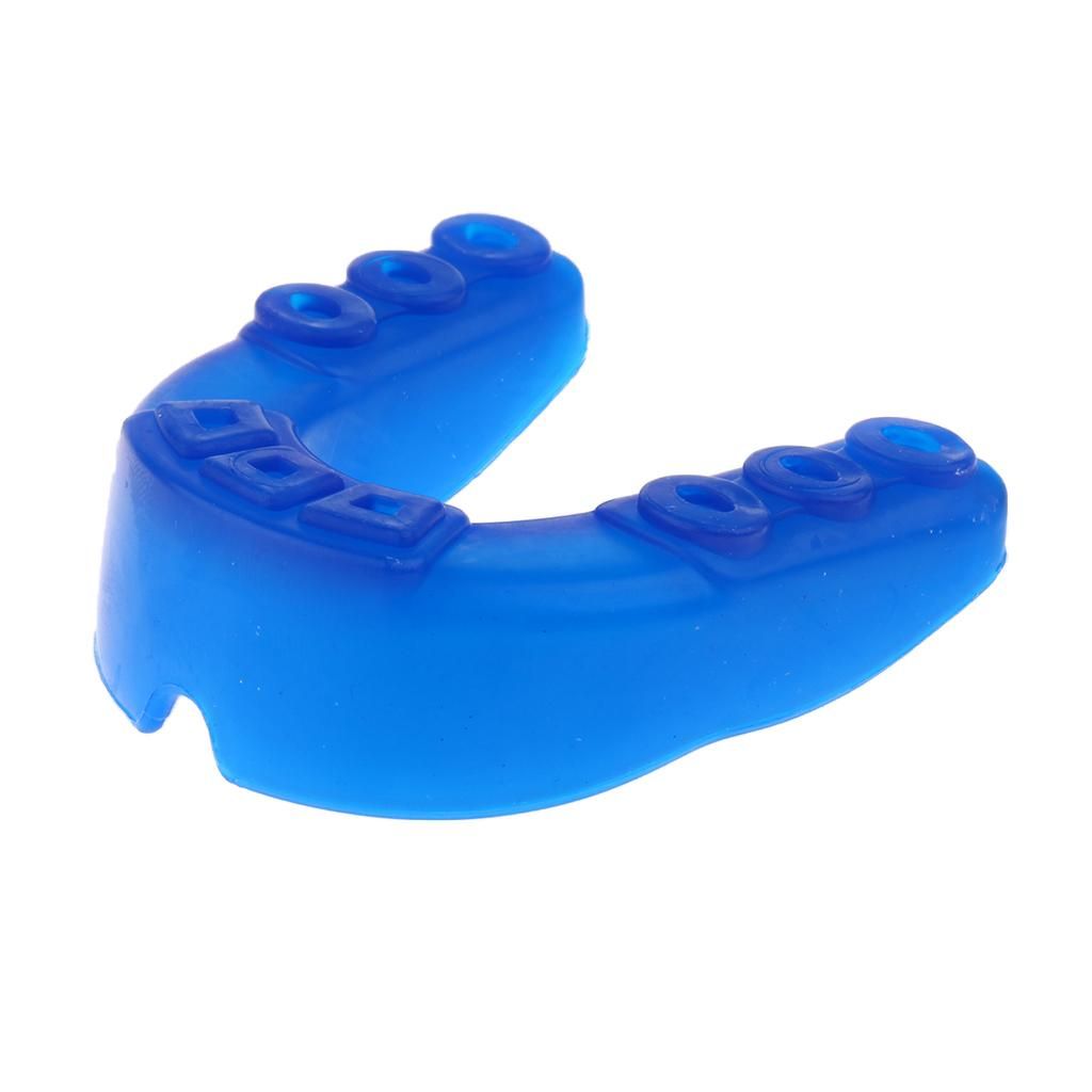 Sports Mouthguard Gum Shield Mouth Guard Boxing MMA Teeth Blue