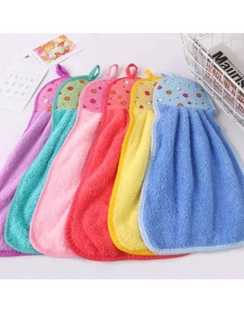 Fancy Soft Kitchen Hand Towel - 6 Pieces