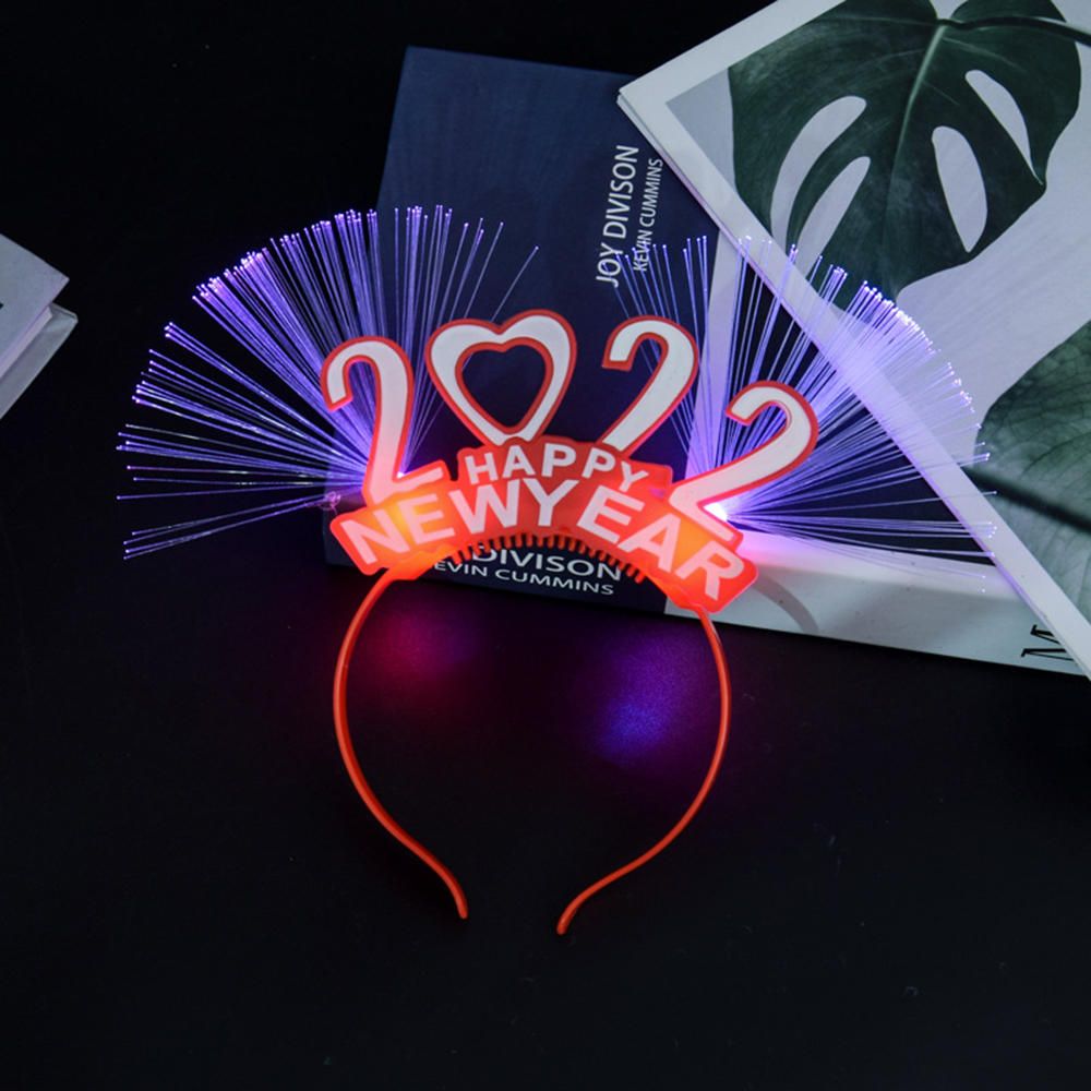 1pcs Christmas Blinking Light LED Flower Feather Wreath