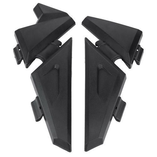 Motorcycle Side Panel Frame Guard Protector Cover Black