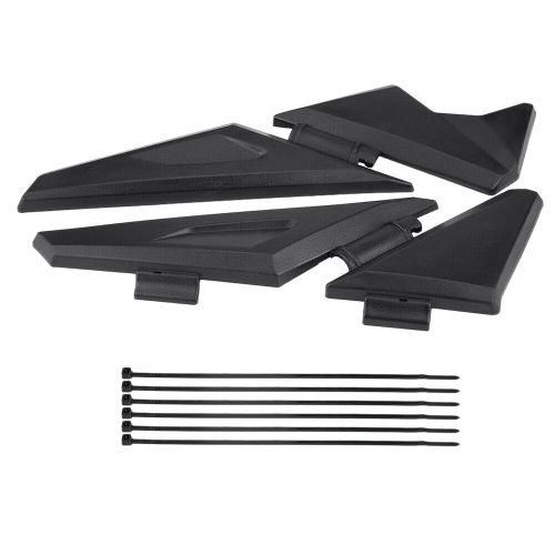 Motorcycle Side Panel Frame Guard Protector Cover Black
