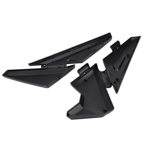 Motorcycle Side Panel Frame Guard Protector Cover Black