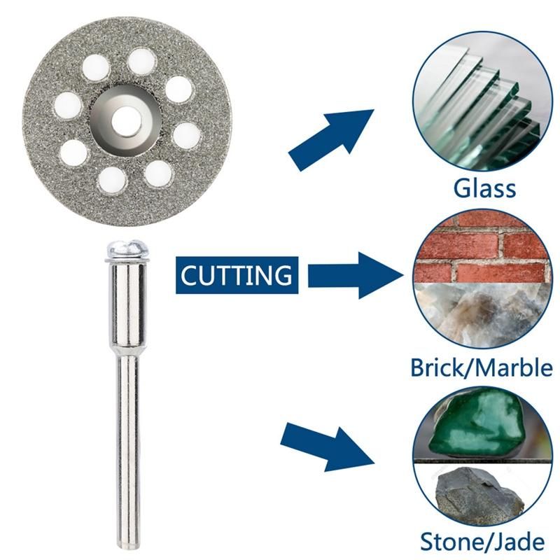 61Pcs Mini Circular Saw Blade Set Resin Cut-Off Wheels Disc