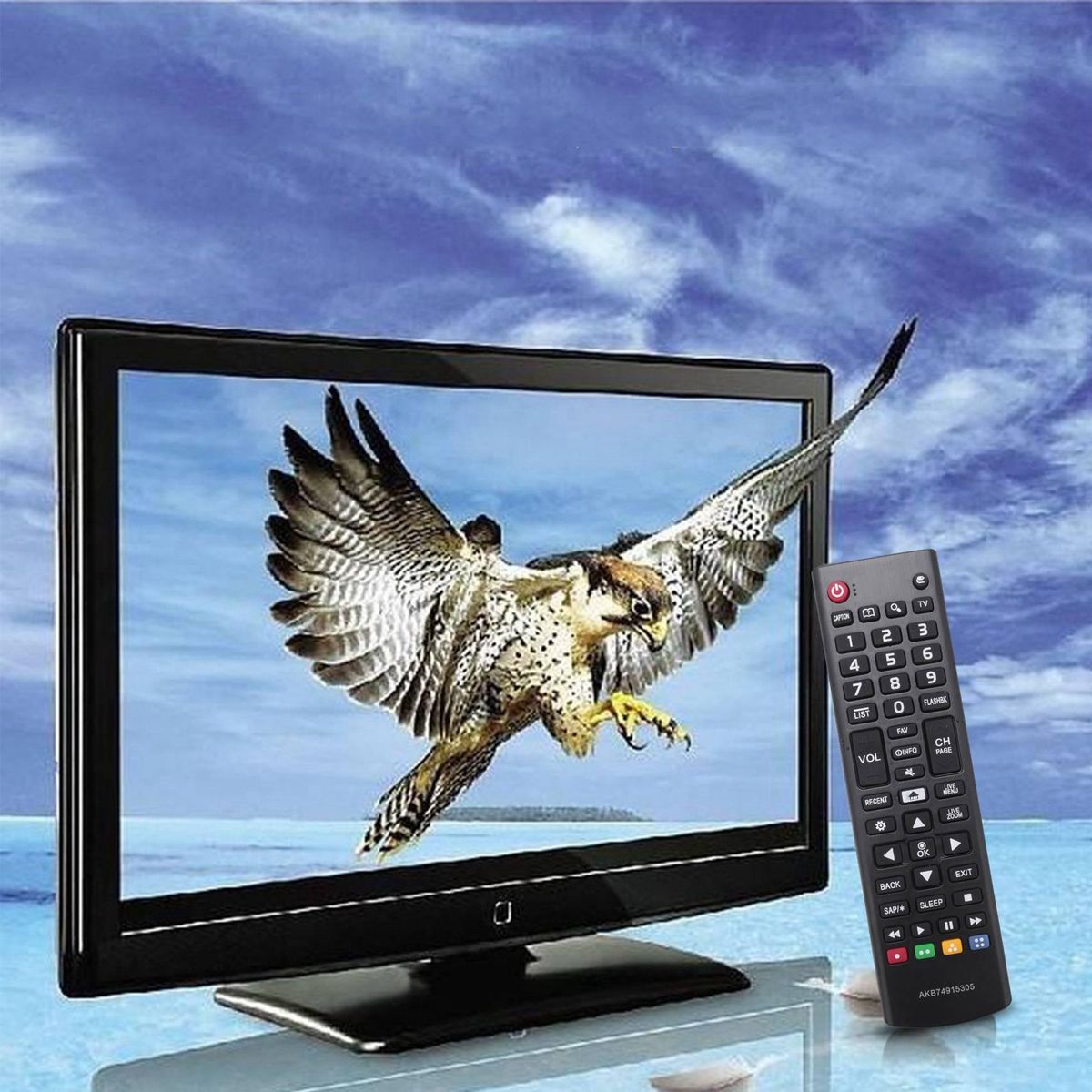 Akb74915305 Television Remote Control For Lg Smart Tv 43Uh6030 43Uh610 43Uh6100 43Uh6100Uh 50Uh6300Ua 65Uh8500