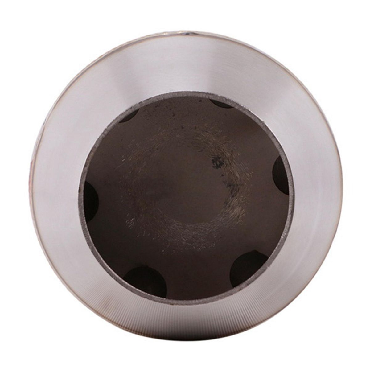 Motorcycle Exhaust Pipe Muffler Expansion Chamber Catalyst Noise-Cancelling for CQR Kawasaki Honda Yamaha Modified -B
