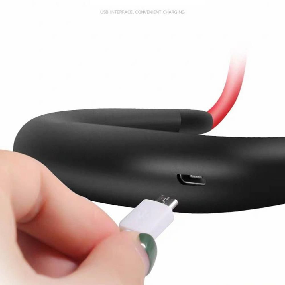 Hanging USB Air Travel Fan Sports Desk Cooler New 2020 Foldable Rechargeable Fan Office Fan Home Neck Mini Outdoor Portable