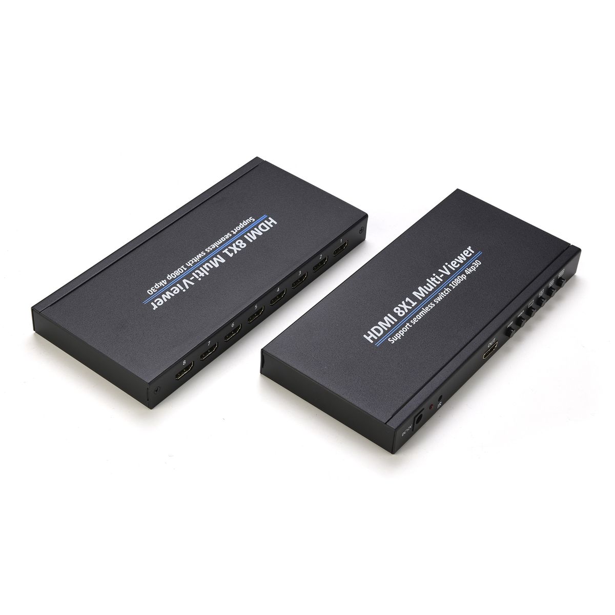 8x1 HDMI 4K Quad Multi-viewer Screen Divider 8 Screen
