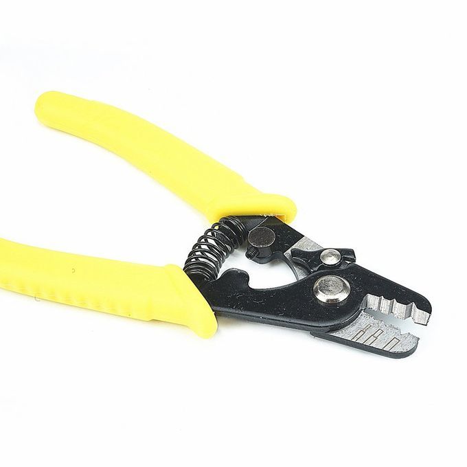 Miller    Fiber Stri Ing Pliers Fis Tri-hole Fiber Opti  Stri Er-yellow