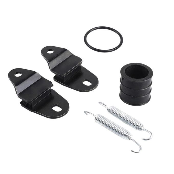 Exhaust Silencer Bracket With Cylinder Spring&Washer For Yamaha 87-06