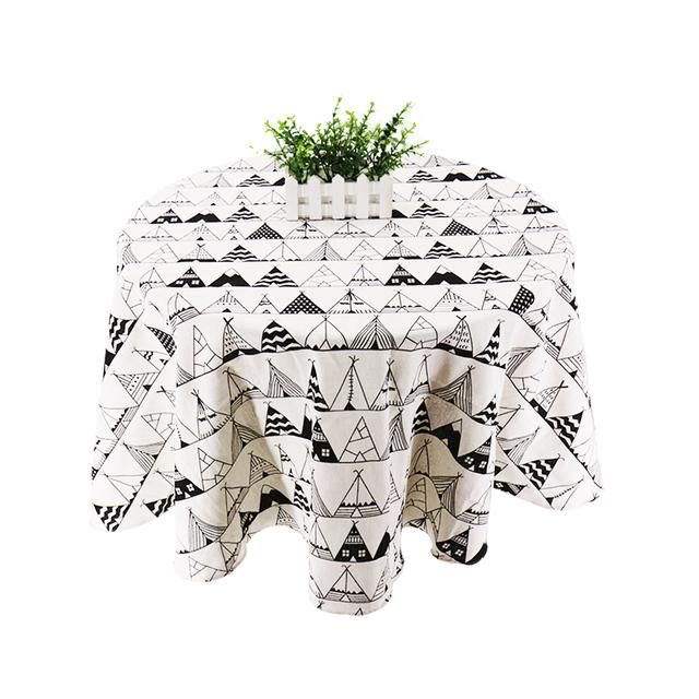 Round Table Cloth Nordic Table Cover-110cm
