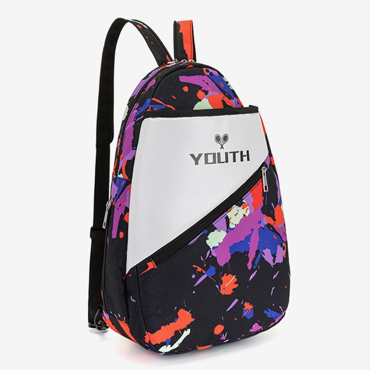 Tennis Backpack Convertible Shoulder Sports Bag Purple