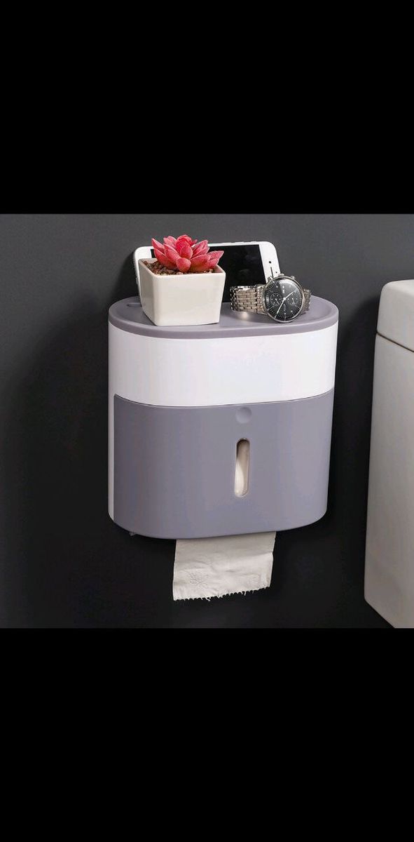 Toilet Seamless A Tissue Box Plastic Free Punching Nordic Wi