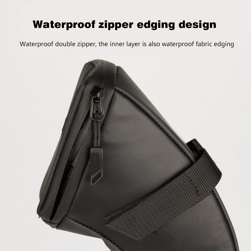 Black Bycicle Bike Seat Bags Saddlebag Mountain Transport A