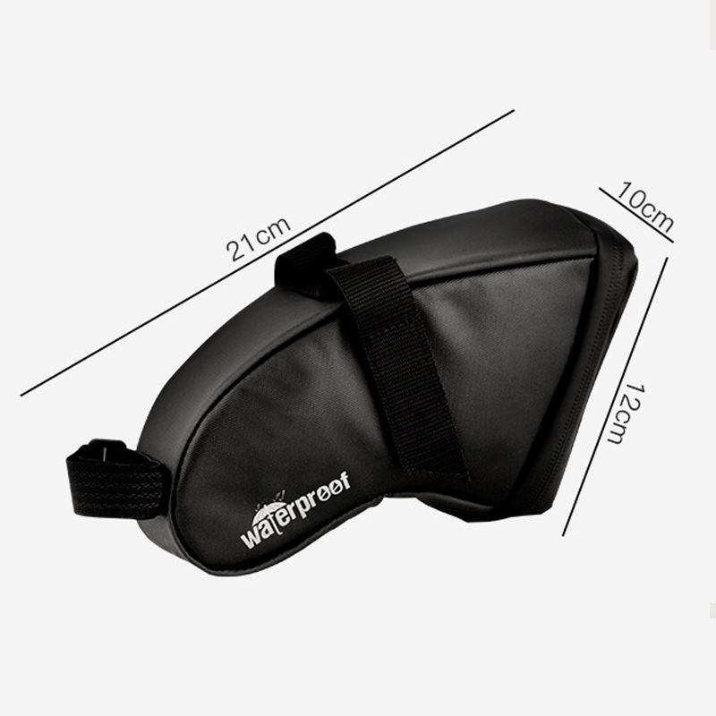 Black Bycicle Bike Seat Bags Saddlebag Mountain Transport A