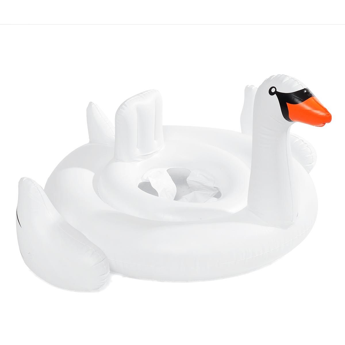 Baby White Swan Flamingo Infant Inflatable Swim - White Swan