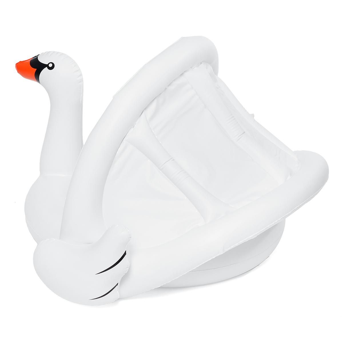 Baby White Swan Flamingo Infant Inflatable Swim - White Swan